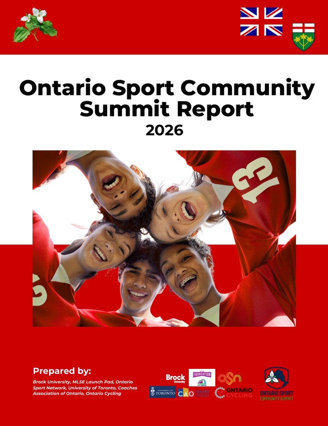 Ontario Sport Summit Report Through the Sportall Community & Family Filter